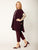 Core Knit Poncho By Cordelia St - Shiraz