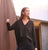 Drape V Neck Cardigan - Noir