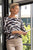 Zebra Print Jumper By Cafe Latte - Khaki
