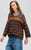 Chunky Stripe Crew By LD&Co - Nutmeg