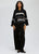 Crop Stripe Jumper By LD&Co - Black