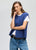Ribbed Vest By LD&Co - Bluebell