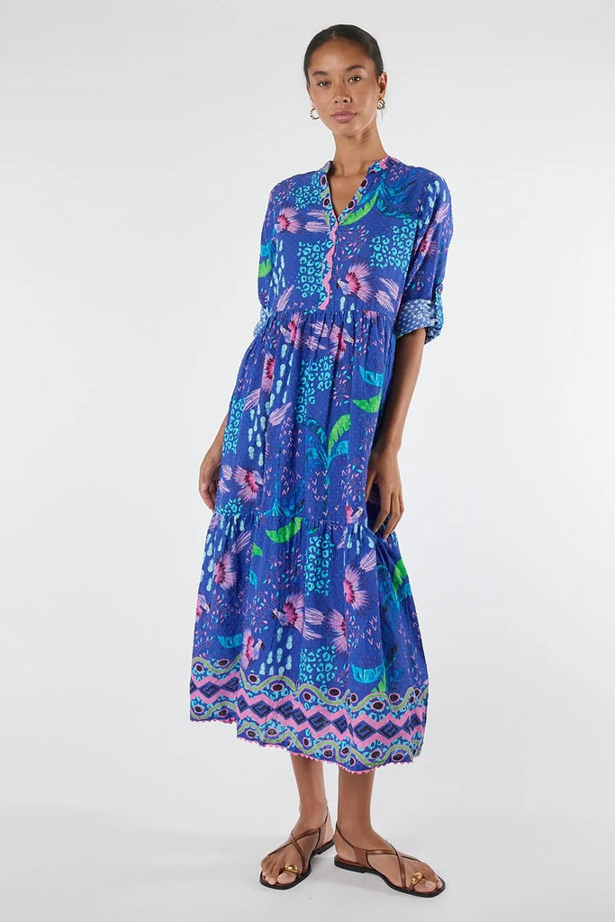 Yasmin Midi Dress By LulaLife - Ocean