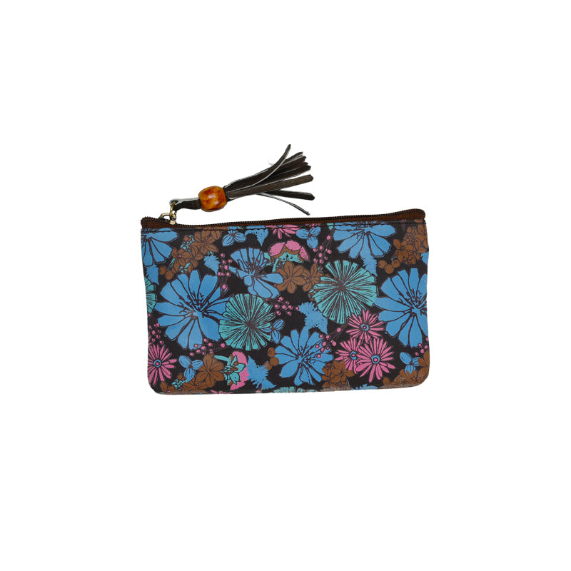 Hand Crafted and Hand Painted Leather Small Vanity Case