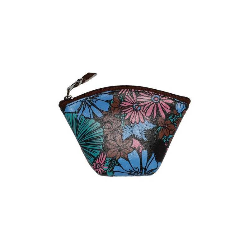 Hand Crafted and Hand Painted Leather Purse