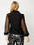 Crinkle Shirt Jacket By OPM - Black