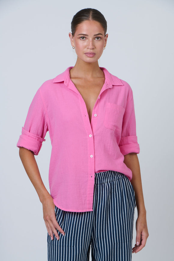 Cotton Shirt By Namastai - Sunburn