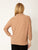 Knit Core Loose Cowl Top By Cordelia St - Beige