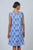 Sleeveless Button Back Crinkle Cotton Dress By Namastai - Cycladic Oak
