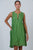 Sleeveless Crinkle Cotton Dress By Namastai -Meadow