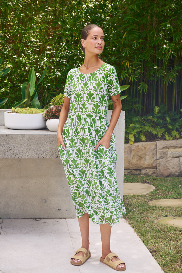 Fuss Free Crinkle Cotton Dress By Namastai - Oak Meadow