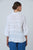 Pleat Detail Crinkle Cotton Top By Namastai - White