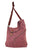 The Wanderer Crossbody Jute Bag - Aubergine