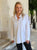 City Rib Cuff Shirt By Threadz - White