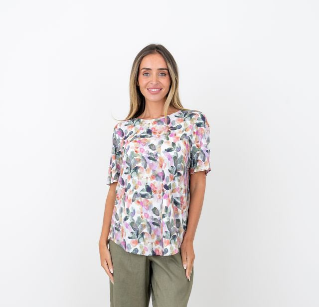 Olympia Betty Model Top By Renoma - Multi