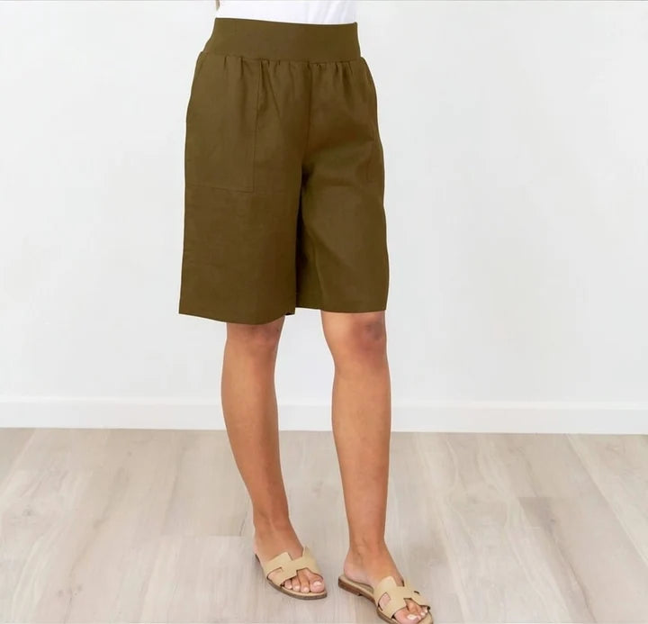 Lux Aster Short By Maglia - Coffee