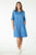 The Shirt Dress In Royal Blue