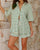 Cotton Waffle Striped Shirt & Shorts 2pc Set