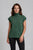 Jane Wool Cowl Vest By Bromley - Moss