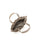 Catalina Mini Woven Panel Grip Bag - Taupe