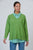V Neck Drop Shoulder Knit By Namastai - Absinthe