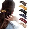 Flat Matte Hair Claw - Mustard