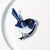 Blue Bird Brooch