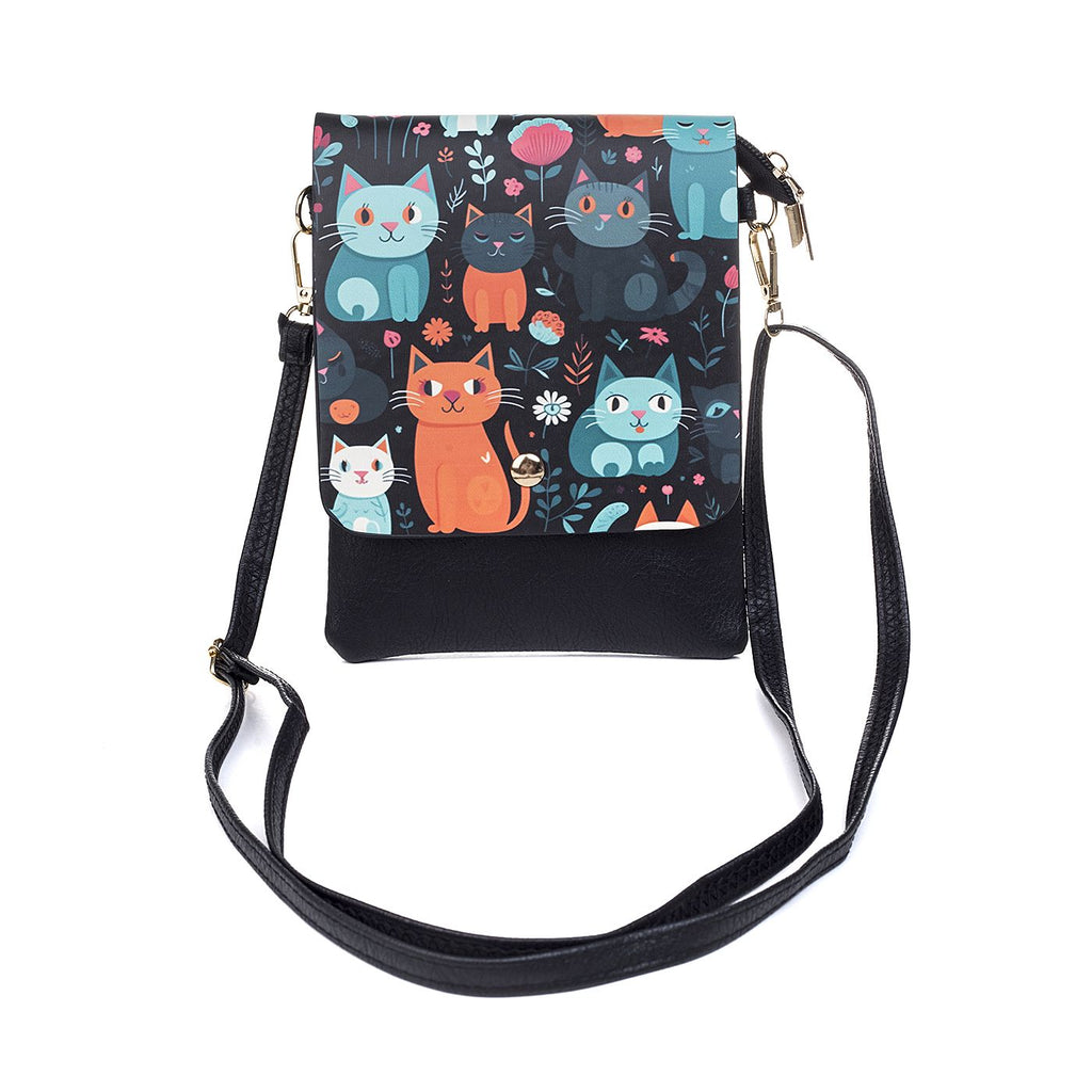 Crossbody Flat Bag - Cat