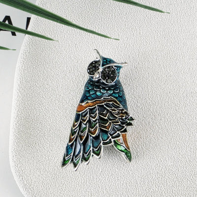Owl Brooch