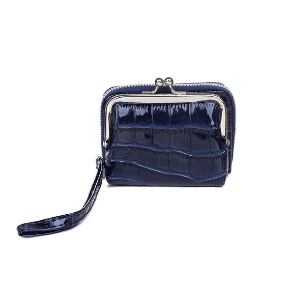 Wristlet Card Holder - Navy