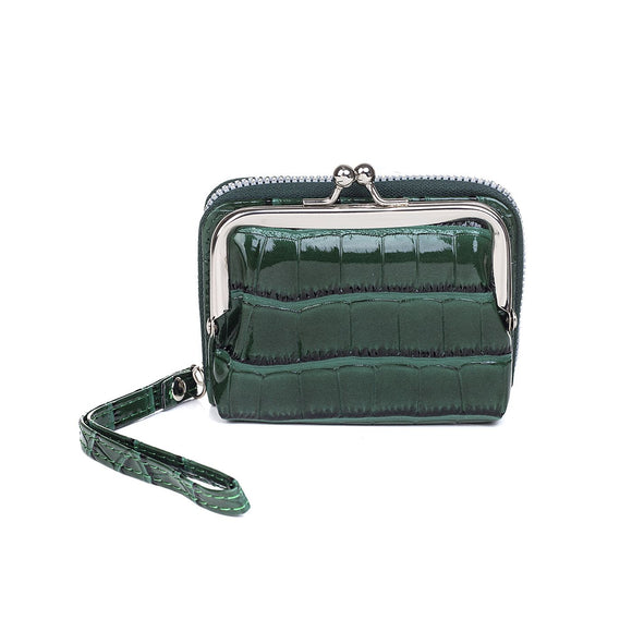 Wristlet Card Holder - Dark Green