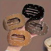 Flat Style Flat Hair Clip - Black