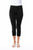 Capri Stretch Denim Jeggings By Cafe Latte - Black