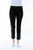 7/8 Stretch Denim Pants By Cafe Latte - Black