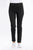 Full Length Stretch Denim Pants By Cafe Latte - Black