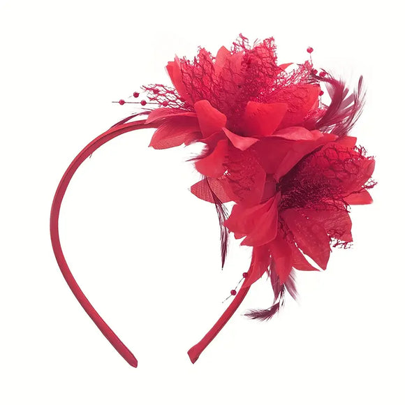 Fascinator Red