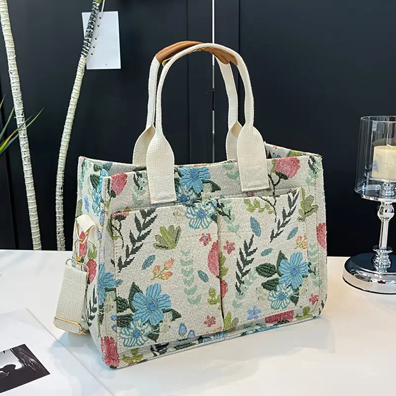 Bohemian Style Floral Pattern Multi Bag