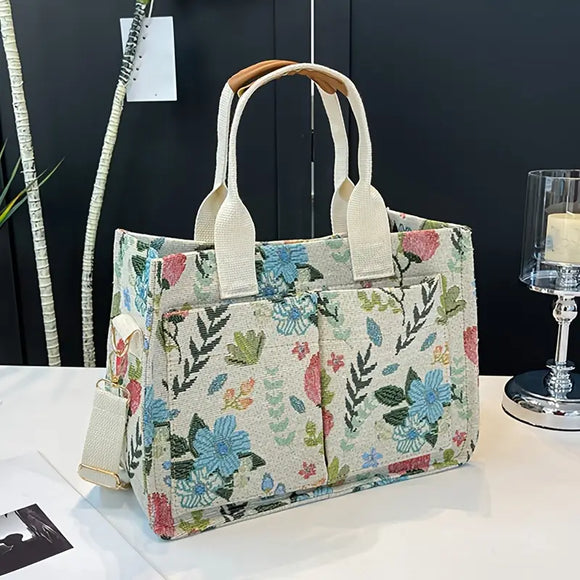 Bohemian Style Floral Pattern Multi Bag