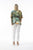Digital Boxy Top By Orientique - Vintage Tropical
