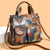 Geometric Grid Pattern Tote Bag