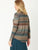 Stripe Skivvy Top By Cordelia St