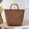 Woven Bamboo Handbag
