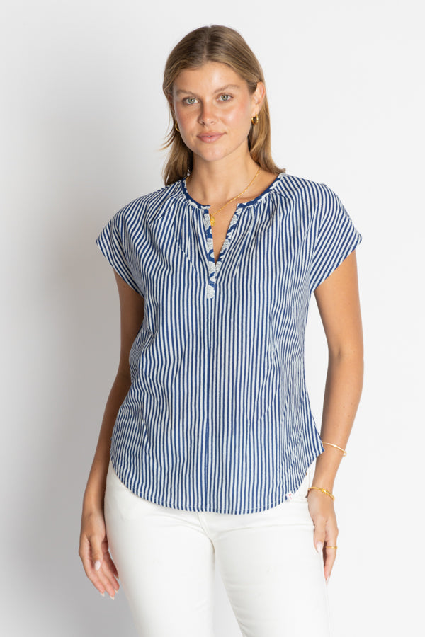 Mississippi Top By IBSA - Navy