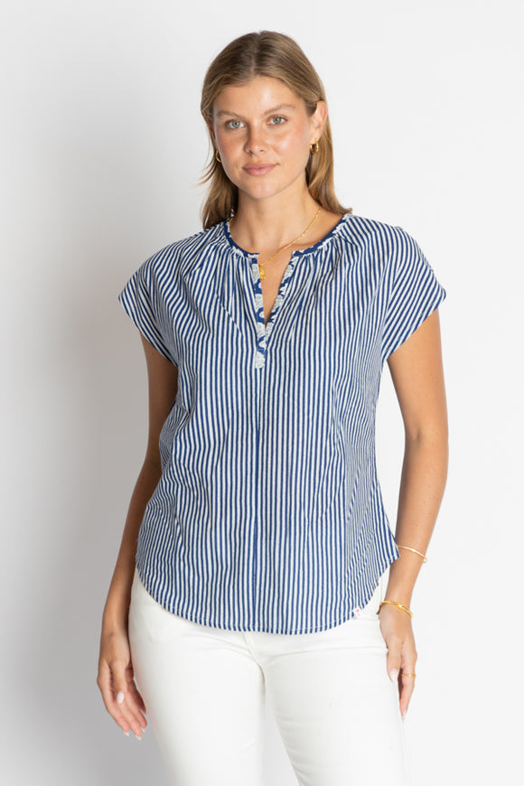 Mississippi Top By IBSA - Navy