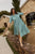 Nashville Button Down Midi Dress By IBSA - Ocean
