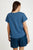 Round Neck T-Shirt By Ibsa - Navy