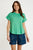 Round Neck T-Shirt By Ibsa - Emerald