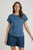 Round Neck T-Shirt By Ibsa - Navy