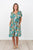 Murano Dress By Renoma - Midnight Jungle