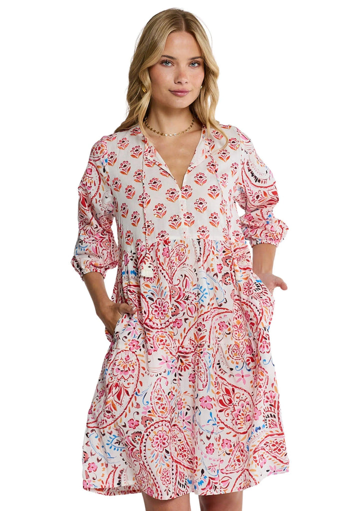 Kamila Dress By Lulalife - White